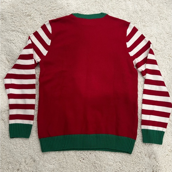 Ugly Christmas Sweater, Santa Paws in Size Large - Picture 4 of 4